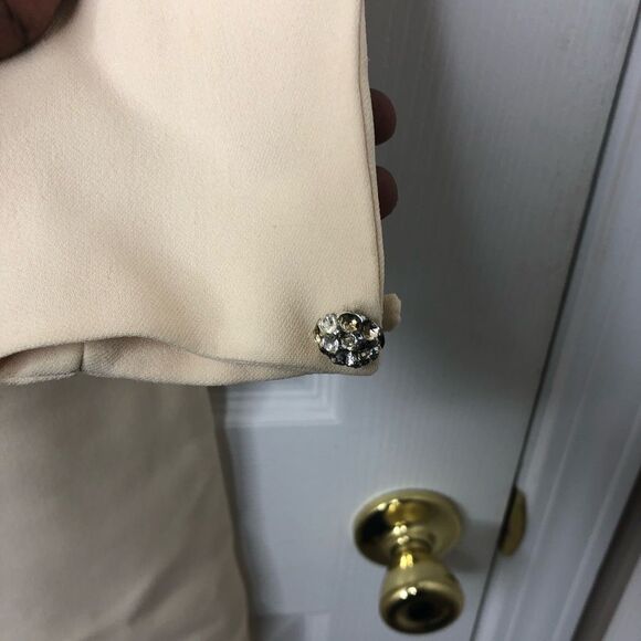 Vintage Vera Hicks long sleeve key hole dress, size medium - Picture 8 of 14